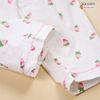 Set Pijama kate dài  tay  chấm  bi  dễ thương cho bé gái BGB123978 (PHOM RỘNG)
