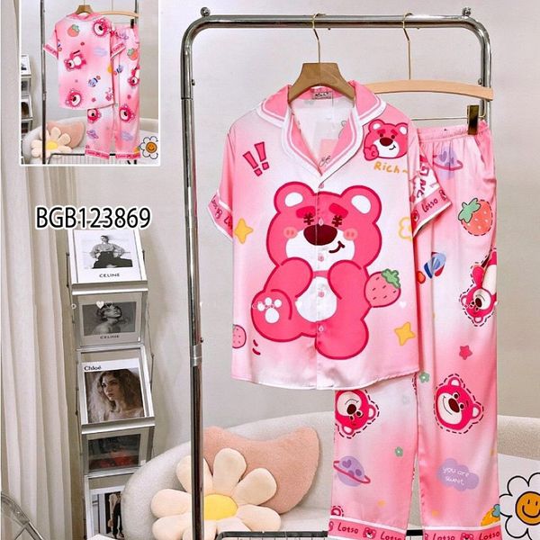 Pijama dài tay dễ thương cho bé gái BGB123868
