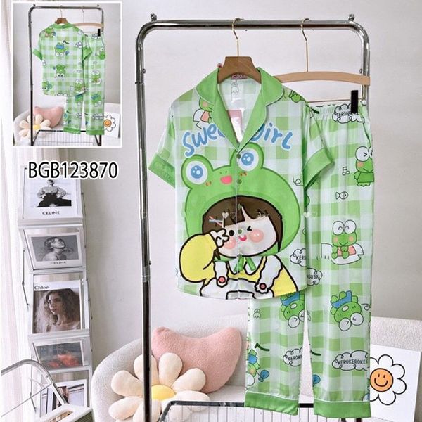 Pijama dài tay dễ thương cho bé gái BGB123868