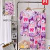 Pijama dài tay dễ thương cho bé gái BGB123868