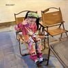 Pijama lụa dài tay Labubu dễ thương cho bé gái BXG1647