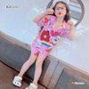 Pijama đùi Mango dễ thương cho bé gái BGB122107