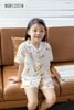 Pijama ngắn tay dễ thương cho bé gái BGB123318