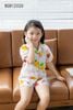 Pijama ngắn tay dễ thương cho bé gái BGB123318