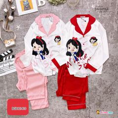 [XẢ KHO] Pijama dài tay Bạch tuyết dễ thương cho bé gái BGB121410