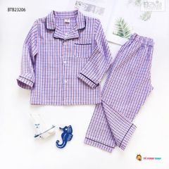 [XẢ KHO] Bộ pijama dài tay dễ thương cho bé trai BTB23205