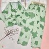 Pijama bò sữa dễ thương cho bé gái BGB121215