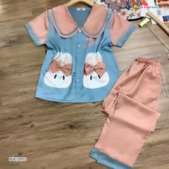 Pijama dài thỏ dễ thương cho bé gái BGB120932
