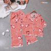 Pijama in hình gấu dễ thương cho bé gái BGB121727