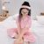 Pizama lụa dài mặc nhà dễ thương cho bé gái BXG1243