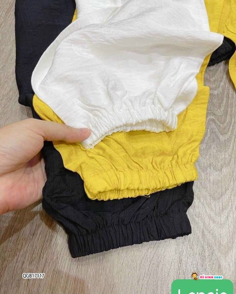 Quần đũi ống bo dễ thương cho mẹ & bé gái QGB17117