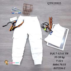 Quần jean kèm phụ kiện size đại (CHO BÉ 28-56KG) kèm nịch BB dễ thương cho bé trai QTB28803