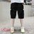 Quần lửng kaki túi hộp dễ thương cho bé trai QTB196608