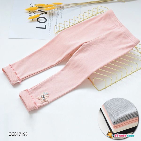 Quần legging sao dễ thương cho bé gái QGB17195