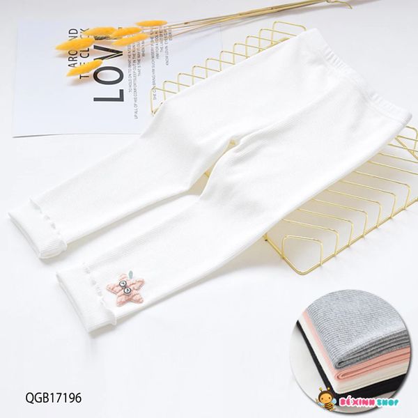 Quần legging sao dễ thương cho bé gái QGB17195