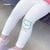 Quần legging thêu hình gấu & mặt cười dễ thương cho bé gái QGB17036