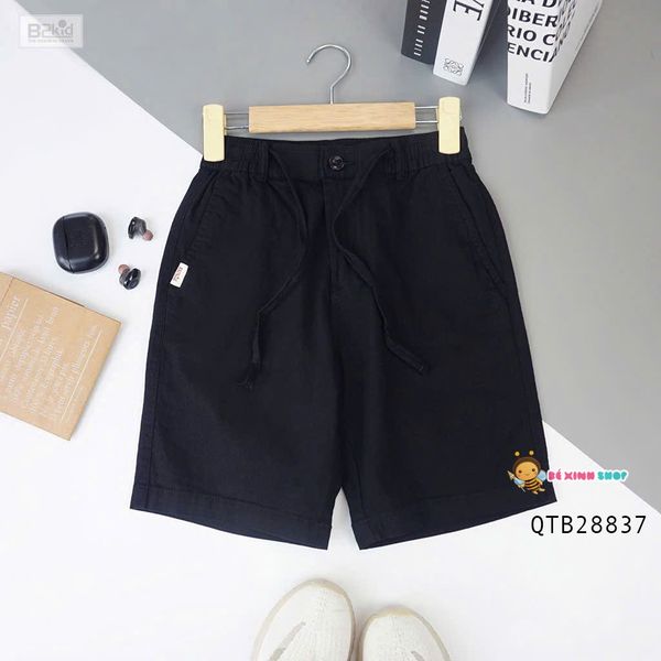 Quần lửng kaki linen B2 size đại cồ dễ thương cho bé trai QTB28836