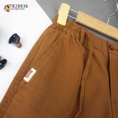 Quần lửng kaki linen B2 size đại cồ dễ thương cho bé trai QTB28836