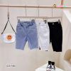 Quần lửng jeans trơn dễ thương cho bé gái