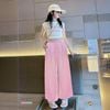 Quần ống suông vân sọc dễ thương cho bé gái BXG962