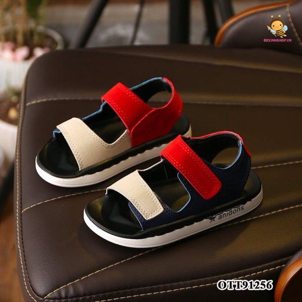 Sandal phối 2 màu ĐỎ VÀNG dễ thương cho bé OTT91256