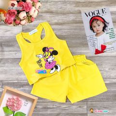 [XẢ KHO] Bộ sát nách Mickey dễ thương cho bé gái BGB122123