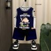 Bộ sát nách mùa hè Shin Minecraft dễ thương cho bé trai BXG1695