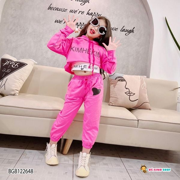 Set 3 món dài tay dễ thương cho bé gái BGB122648