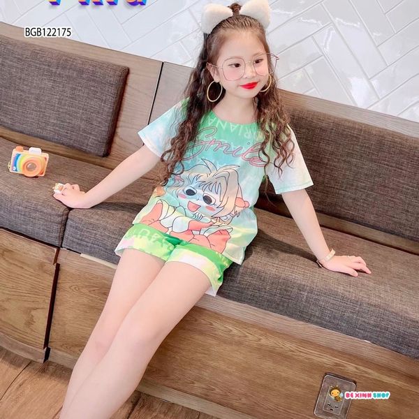 Set loang 3d cô gái dễ thương cho bé gái BGB122175