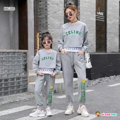 Set dài tay thu đông 3 món CELENI dễ thương cho bé gái BXG298