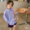 Set áo sơ mi quần kaki dễ thương cho bé gái đi chơi BGB123220
