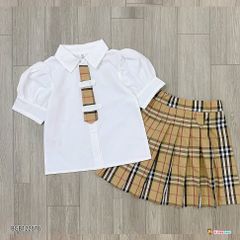 Set áo váy BBr dễ thương cho bé gái BGB122676