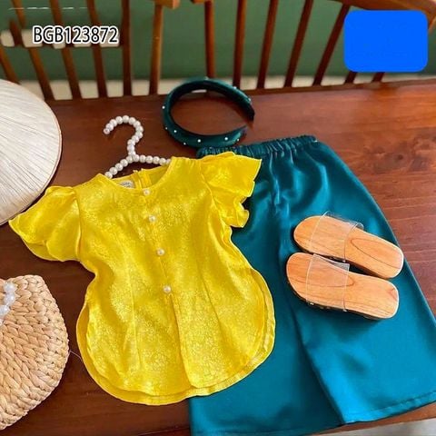 Set bà ba tay kiểu dễ thương cho bé gái BGB123872