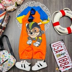 Set bơi liền in chó cảnh sát cho bé trai & bé gái BTB25898