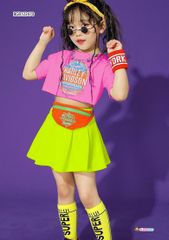 [XẢ KHO] Set croptop Haley chân váy thể thao dễ thương cho bé gái BGB122468