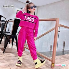 Bộ dài tay 1990 dễ thương cho bé gái BGB122549