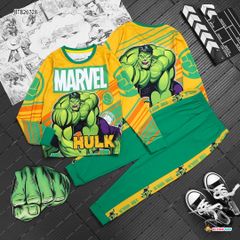 Bộ dài tay thu đông siêu anh hùng dễ thương cho bé trai BTB26727