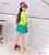 [XẢ KHO] Bộ dài tay quần sort in chữ TUMTLF dễ thương cho bé gái BGB122881