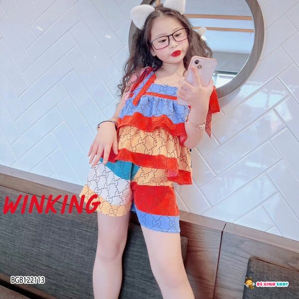 [XẢ KHO] Bộ 2 dây Gucc dễ thương cho bé gái BGB122113