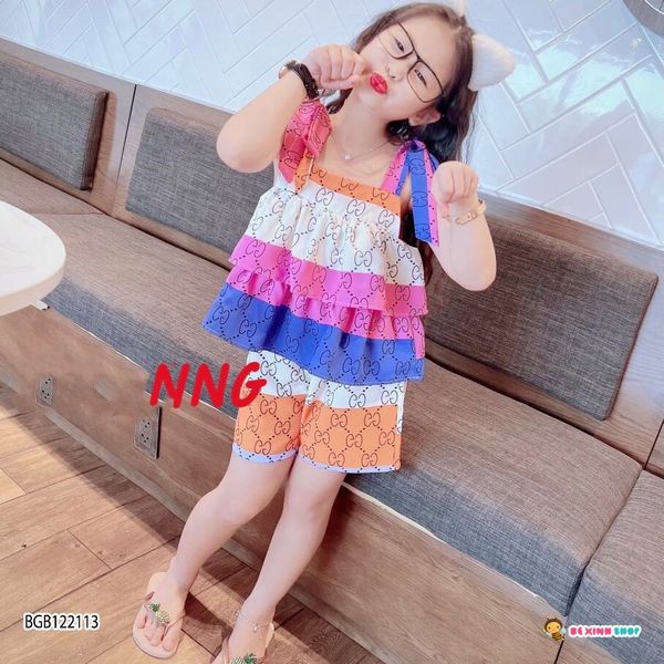 [XẢ KHO] Bộ 2 dây Gucc dễ thương cho bé gái BGB122113
