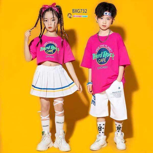 Set Đồng phục Nhảy Đi chơi CHICAGO cho bé trai & bé gái BXG732