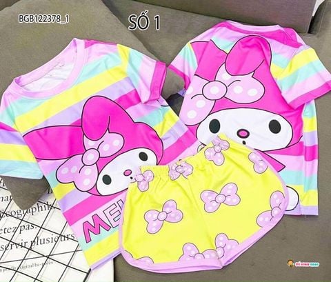 [XẢ KHO] Bộ đùi in 3D dễ thương cho bé gái BGB122378