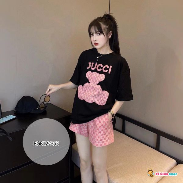 [XẢ KHO] Bộ Gucc Gấu dễ thương cho bé gái BGB122255