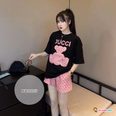 [XẢ KHO] Bộ Gucc Gấu dễ thương cho bé gái BGB122255