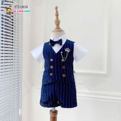 Set 3 món  ghi lê kèm  phụ  kiện dễ thương cho bé trai BTB28658