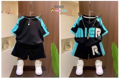 Set thun hiphop MIER dễ thương cho bé trai BXG845