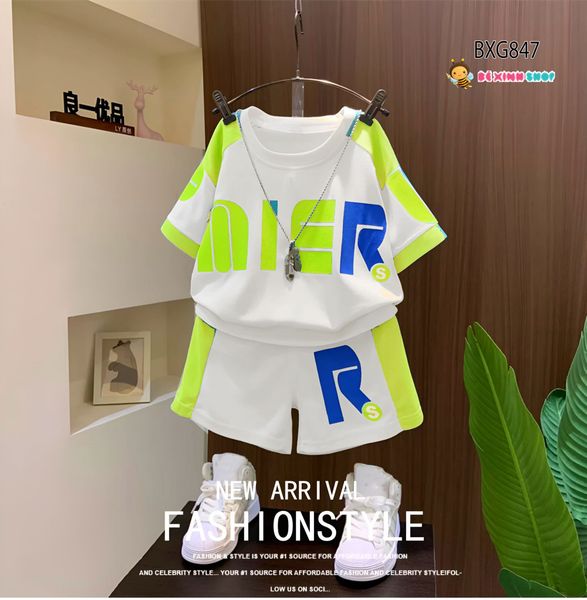 Set thun hiphop MIER dễ thương cho bé trai BXG845