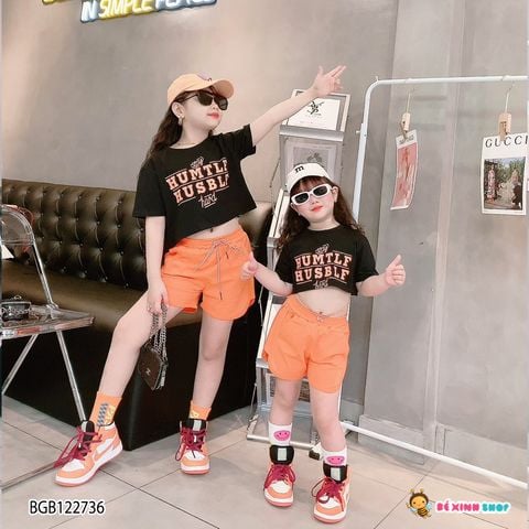 [XẢ KHO] Set thun chữ HUNTE dễ thương cho bé gái BGB122735