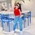 [XẢ KHO] Set áo croptop quần jeans dài dễ thương cho bé gái BGB123774