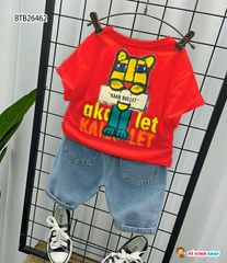 Set jeans in Hổ dễ thương cho bé trai BTB26460